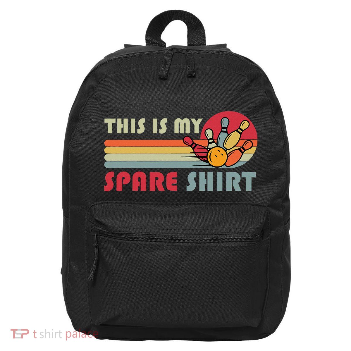 This Is My Spare Bowling Bowler 16 in Basic Backpack