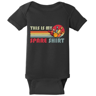This Is My Spare Bowling Bowler Baby Bodysuit