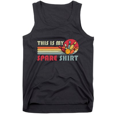 This Is My Spare Bowling Bowler Tank Top