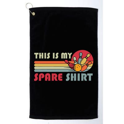 This Is My Spare Bowling Bowler Golf Towel