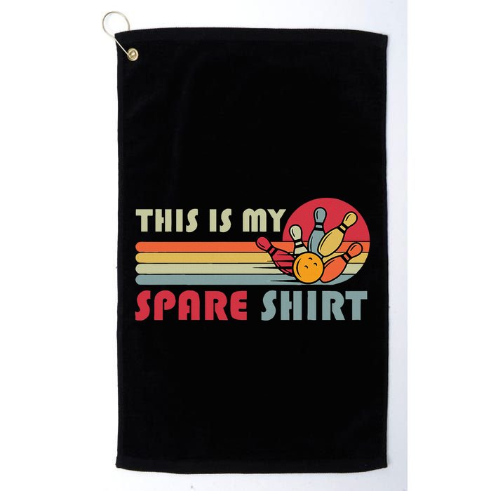 This Is My Spare Bowling Bowler Golf Towel