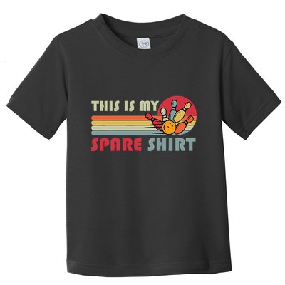 This Is My Spare Bowling Bowler Toddler T-Shirt