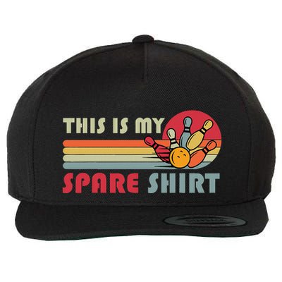 This Is My Spare Bowling Bowler Wool Snapback Cap