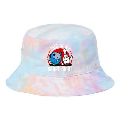 This Is My Spare Bowling Alley Gutter Pins Bowling Tie Dye Newport Bucket Hat