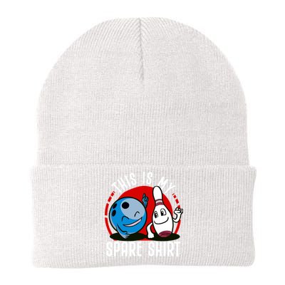 This Is My Spare Bowling Alley Gutter Pins Bowling Knit Cap Winter Beanie