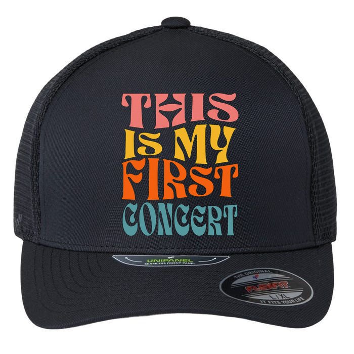 This Is My First Concert Flexfit Unipanel Trucker Cap