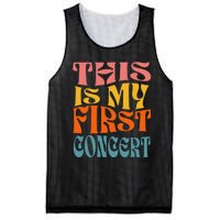 This Is My First Concert Mesh Reversible Basketball Jersey Tank