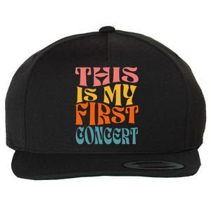 This Is My First Concert Wool Snapback Cap