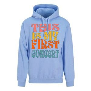 This Is My First Concert Unisex Surf Hoodie