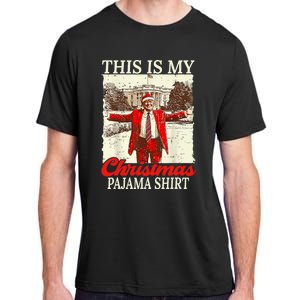 This Is My Christmas Pajamas Christmas Santa Trump Xmas Adult ChromaSoft Performance T-Shirt