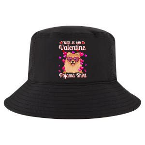 This Is My Valentine Pajama Gift Pomeranian Lovers Gift Cool Comfort Performance Bucket Hat