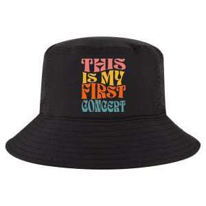 This Is My First Concert Music Event Retro Groovy Cool Comfort Performance Bucket Hat