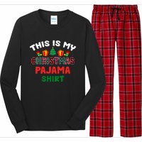 This Is My Christmas Pajama Xmas Matching Women Pjs Long Sleeve Pajama Set