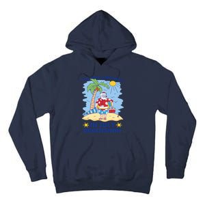 This Is My Christmas In July Beachshirt Funny Xmas Santa Tall Hoodie