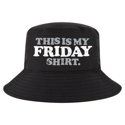 This Is My Friday Funny Vintage Retro Distressed Cool Comfort Performance Bucket Hat