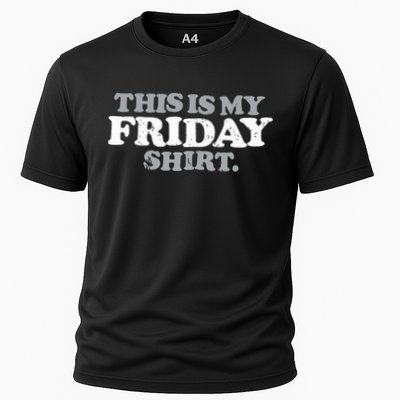 This Is My Friday Funny Vintage Retro Distressed Performance Shirt