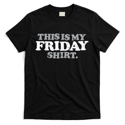 This Is My Friday Funny Vintage Retro Distressed T-Shirt