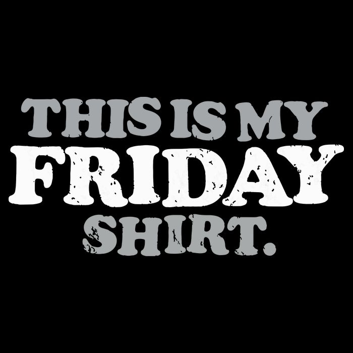 This Is My Friday Funny Vintage Retro Distressed Button