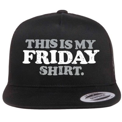 This Is My Friday Funny Vintage Retro Distressed Flatbill Hat