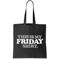 This Is My Friday Funny Vintage Retro Distressed Bag