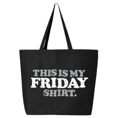 This Is My Friday Funny Vintage Retro Distressed 25L Jumbo Tote