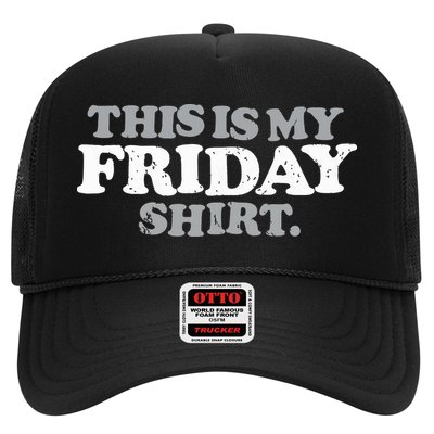 This Is My Friday Funny Vintage Retro Distressed Trucker Hat