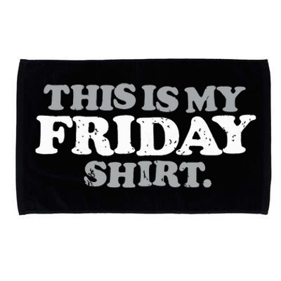 This Is My Friday Funny Vintage Retro Distressed Microfiber Hand Towel