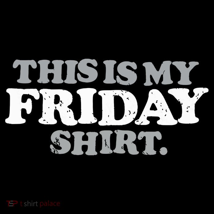 This Is My Friday Funny Vintage Retro Distressed Womens T-Shirt
