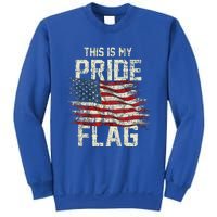 This Is My Pride Flag USA American 4th Of July Patriotic Tank Top Sweatshirt