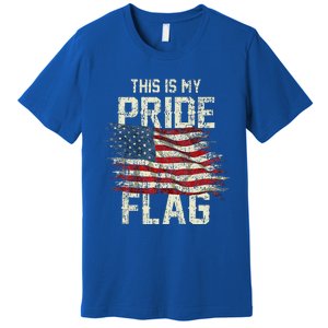 This Is My Pride Flag USA American 4th Of July Patriotic Tank Top Premium T-Shirt