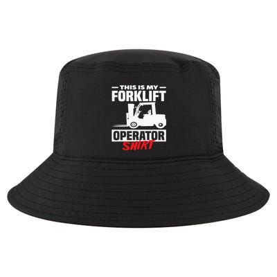 This Is My Forklift Operator Forklift Cool Comfort Performance Bucket Hat