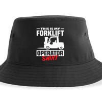 This Is My Forklift Operator Forklift Sustainable Bucket Hat