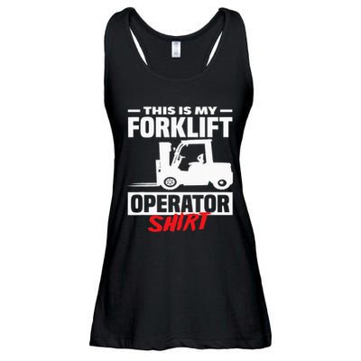This Is My Forklift Operator Forklift Ladies Essential Flowy Tank