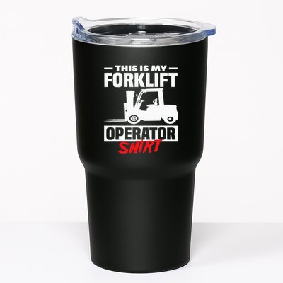 This Is My Forklift Operator Forklift Tumbler