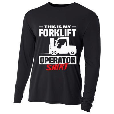 This Is My Forklift Operator Forklift Cooling Performance Long Sleeve Crew