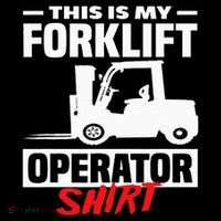 This Is My Forklift Operator Forklift Tall Sweatshirt