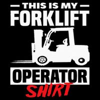 This Is My Forklift Operator Forklift Baby Bodysuit