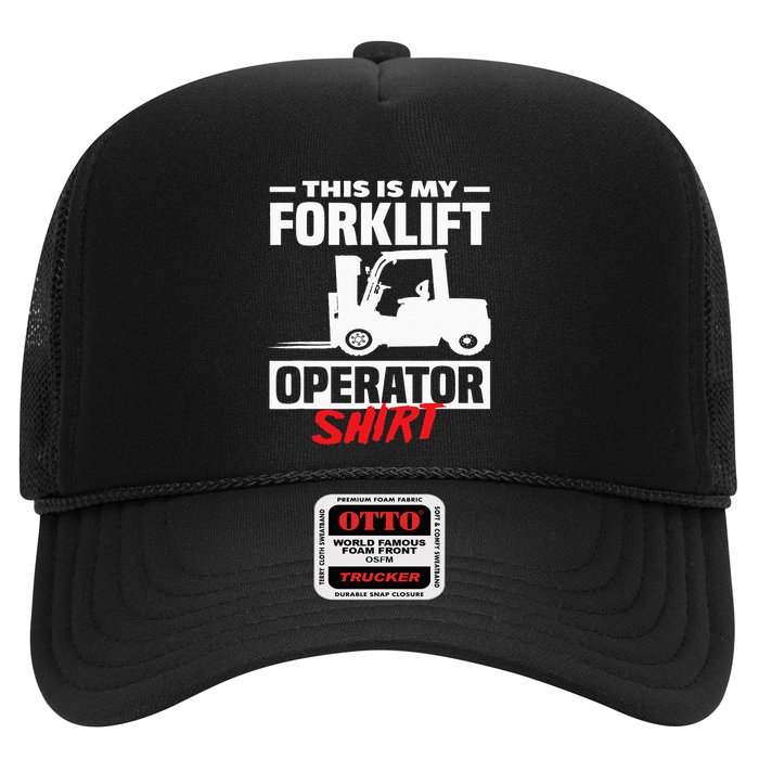 This Is My Forklift Operator Forklift Hat