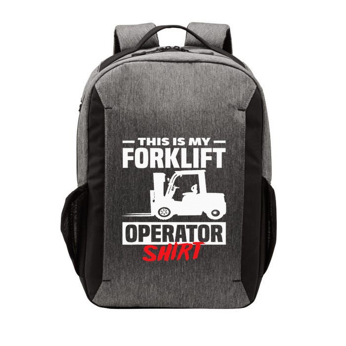 This Is My Forklift Operator Forklift Vector Backpack