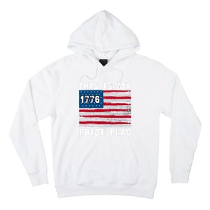 This Is My Pride Flag USA American 4th Of July Patriotic Hoodie