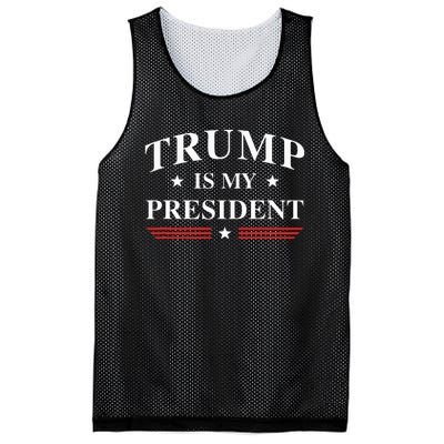 Trump Is My President Mesh Reversible Basketball Jersey Tank