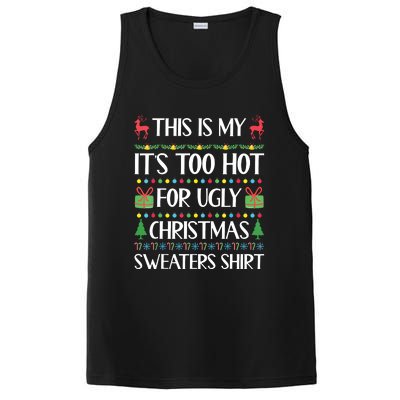 This Is My Its Too Hot For Ugly Christmas Sweaters PosiCharge Competitor Tank