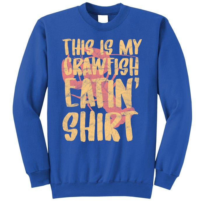 This Is My Crawfish Eatin Gift Boil Season Gift Sweatshirt