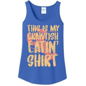 This Is My Crawfish Eatin Gift Boil Season Gift Ladies Essential Tank