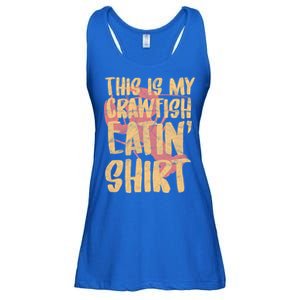 This Is My Crawfish Eatin Gift Boil Season Gift Ladies Essential Flowy Tank