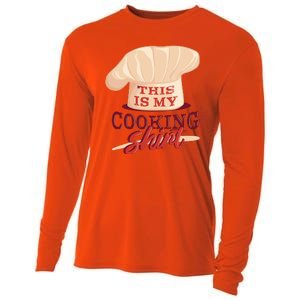 This Is My Cooking Shirt Chef Cooling Performance Long Sleeve Crew