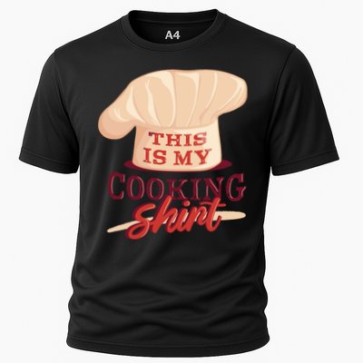 This Is My Cooking Shirt Chef Performance Shirt