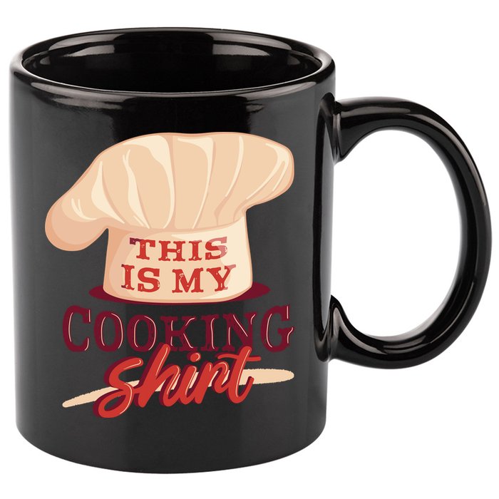 This Is My Cooking Shirt Chef 11oz C Handle Ceramic Mug