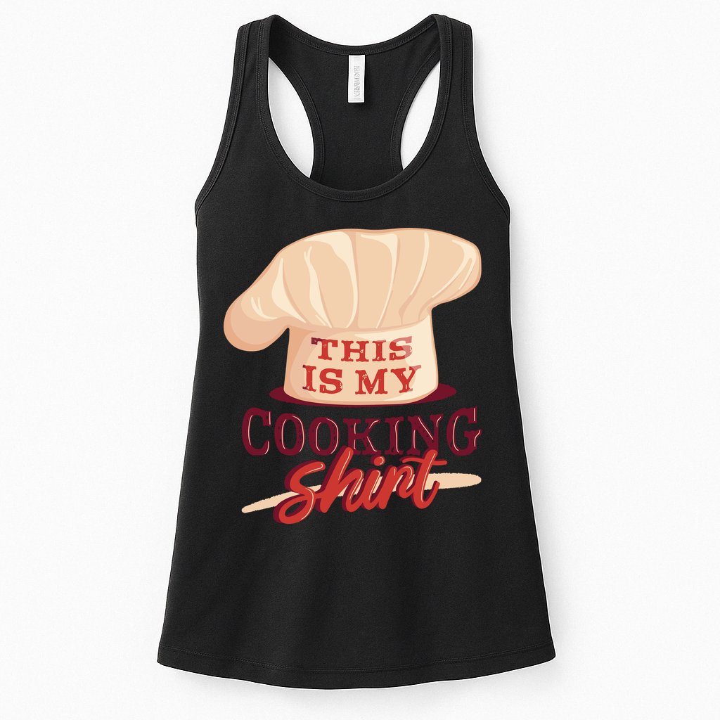 This Is My Cooking Shirt Chef Womens Tank Top