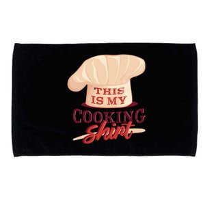 This Is My Cooking Shirt Chef Microfiber Hand Towel